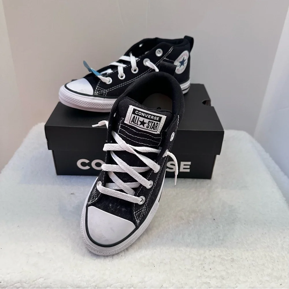 Kids Converse Classic Black Sneakers